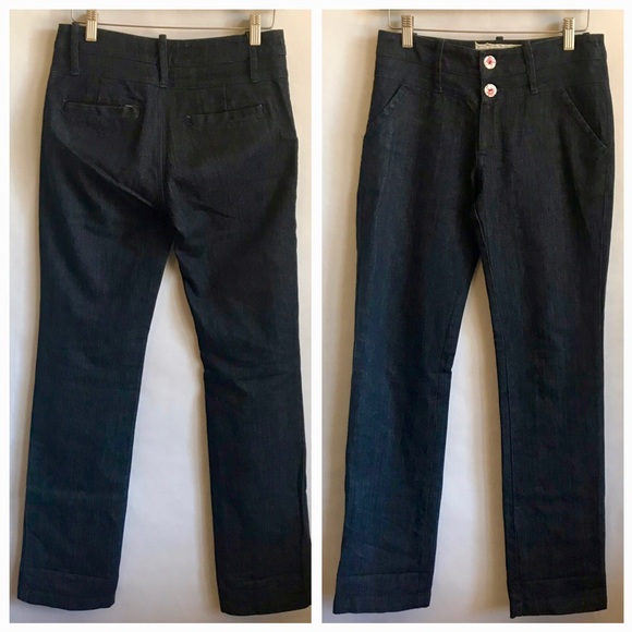 AVENTURA Dark Wash Jeans - UPCYCLED Buttons - Picture 3 of 6